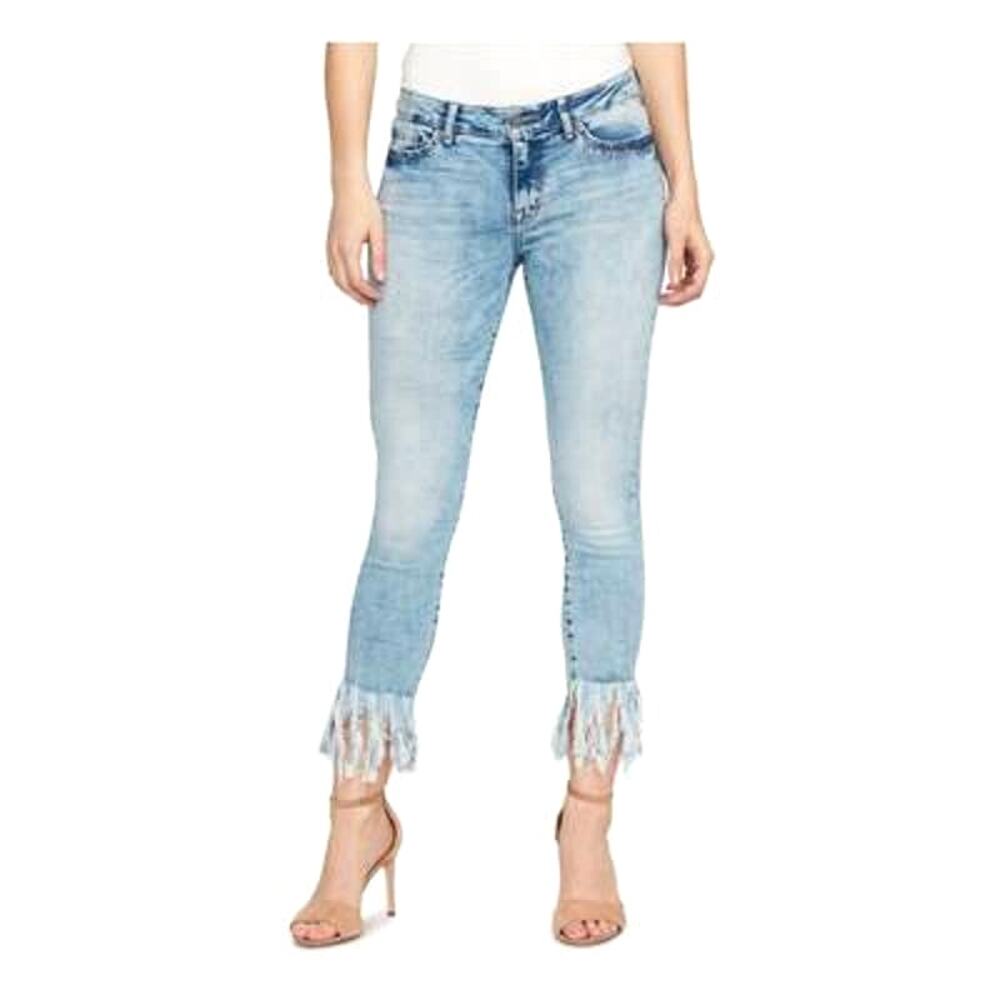 NWT William RAST Frayed Hem Jeans - 25 waist